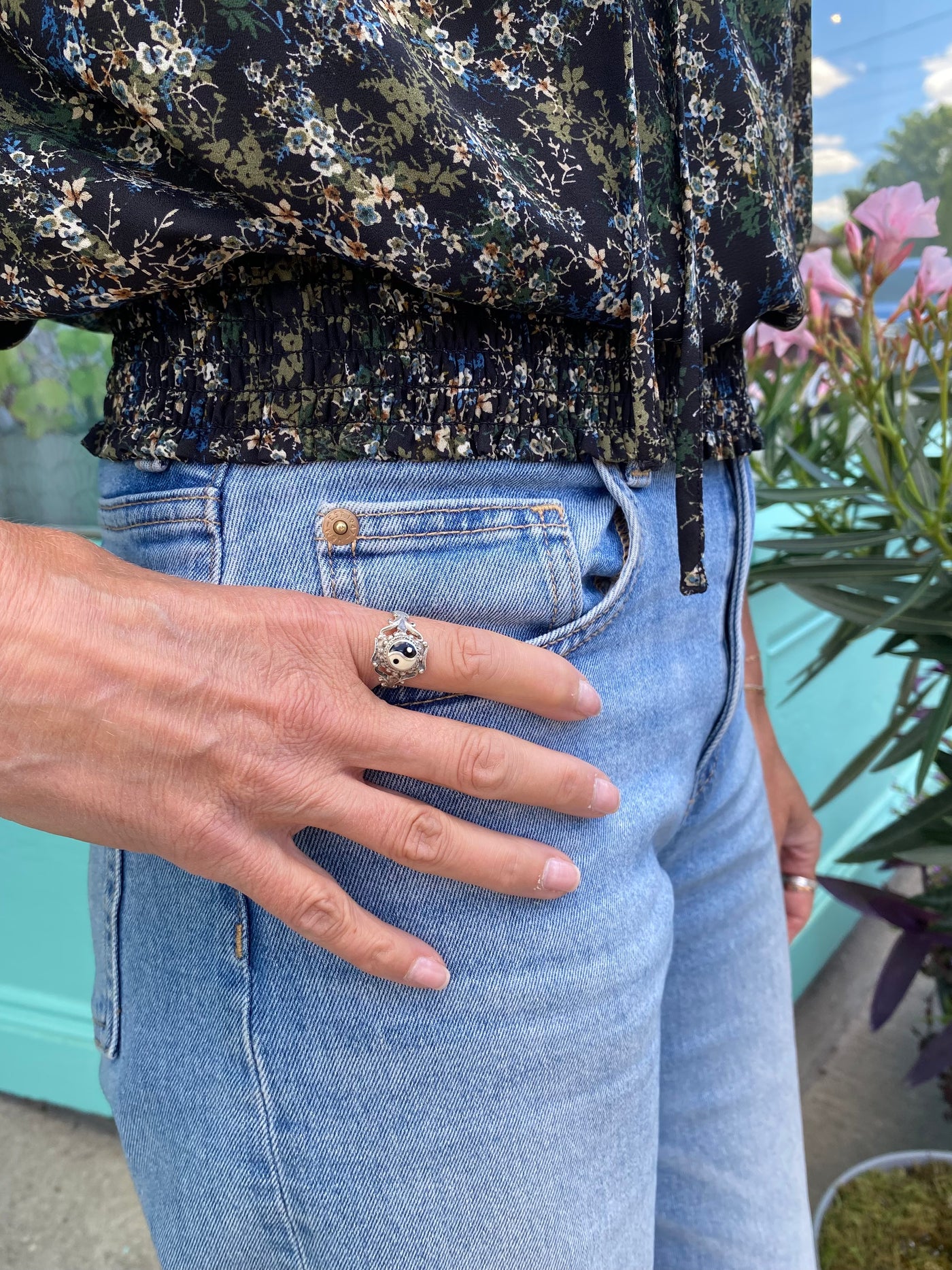 Vintage Yin & Yang Ring