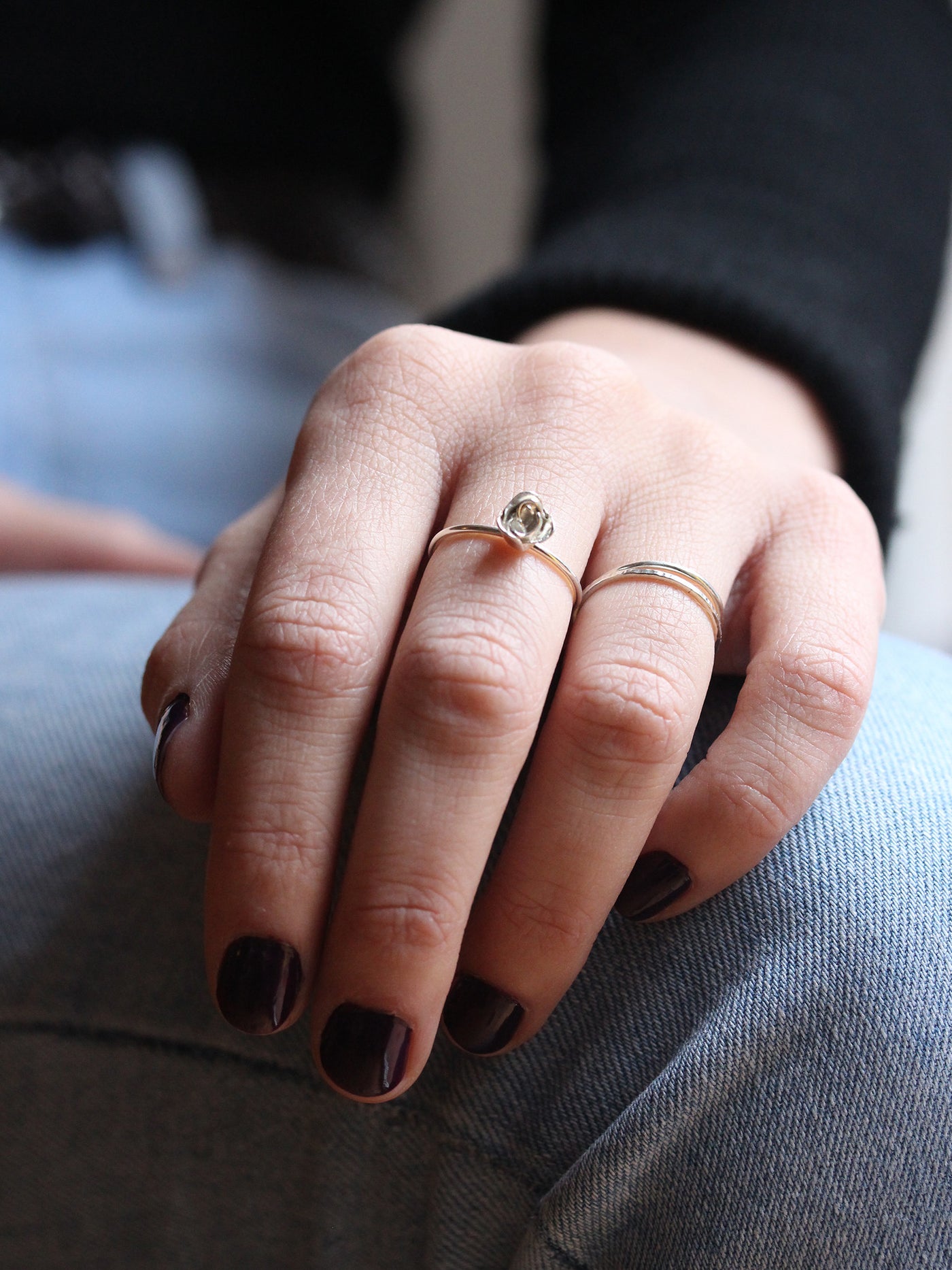 Large Kissed by a Rose Ring