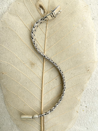 Sterling Silver Braided Bracelet