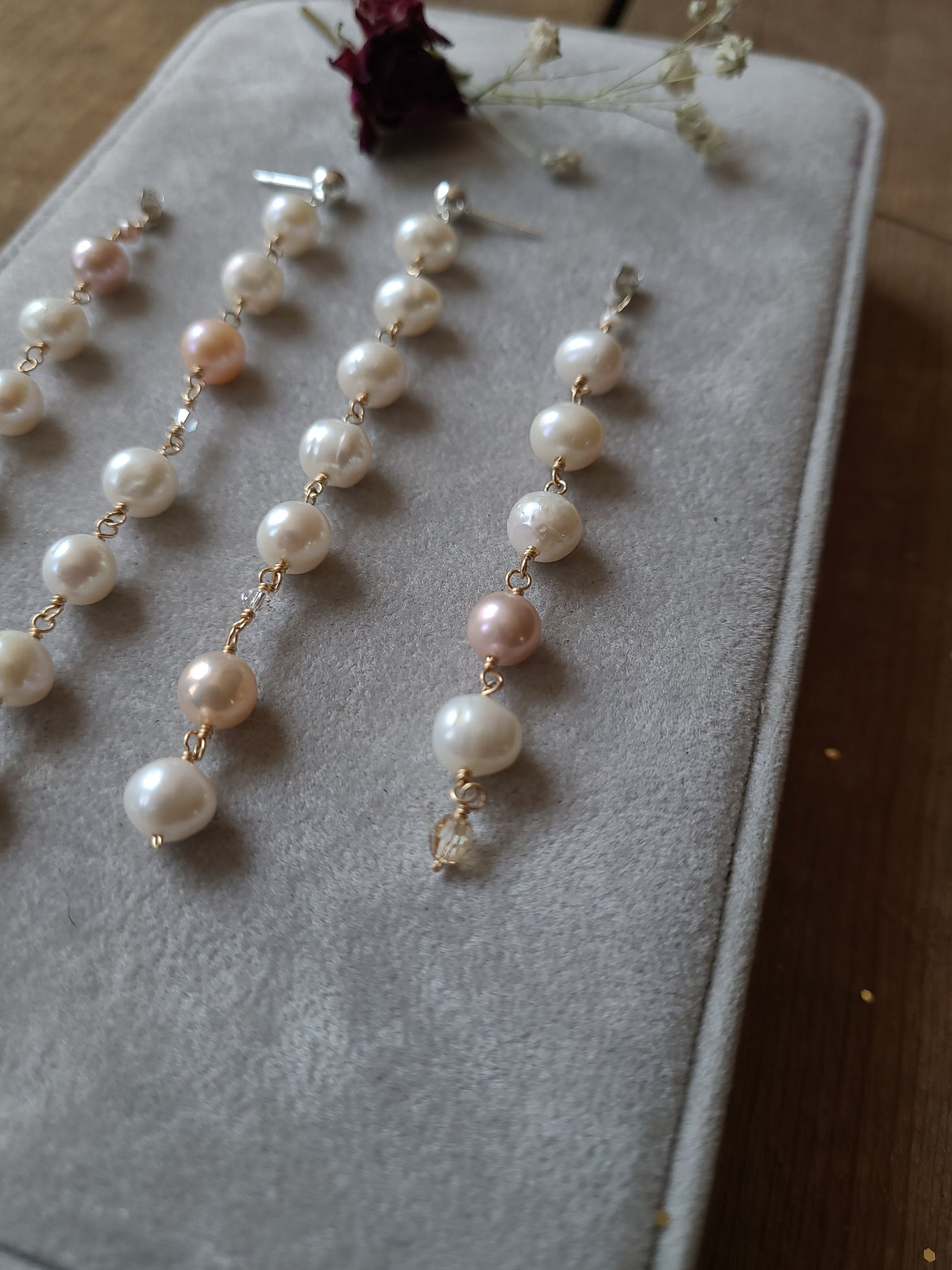 Pearl Wonder Jacket Earrings