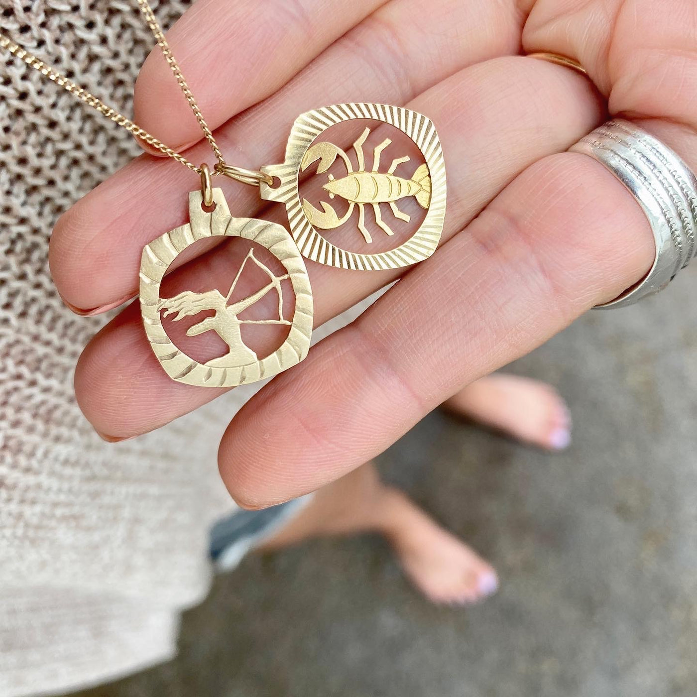 Aries Zodiac Necklace