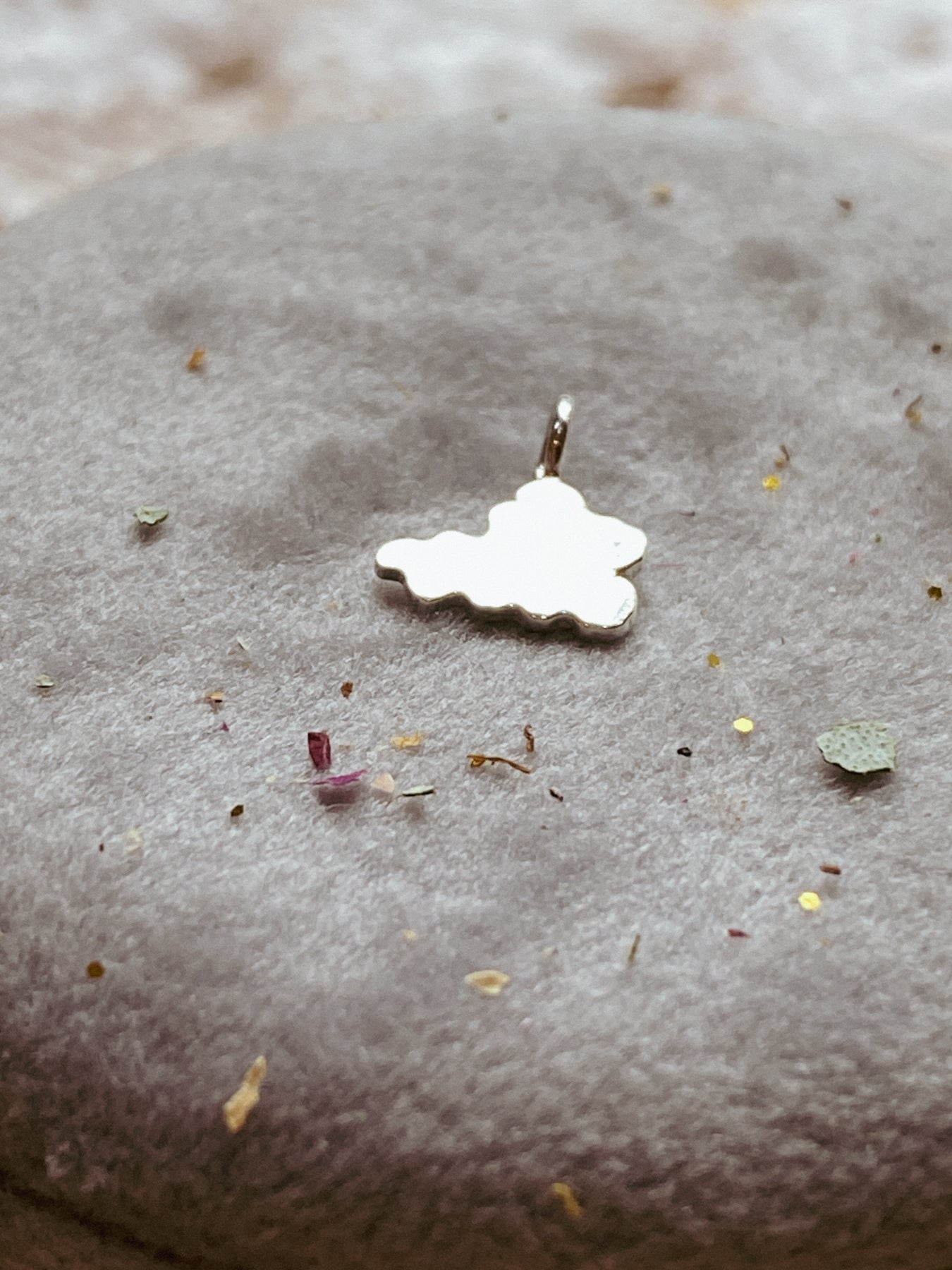 Sterling Silver Cloud Charm