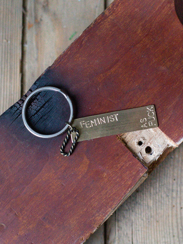 FEMINIST AF | Wearable Love Note | Anice Jewellery