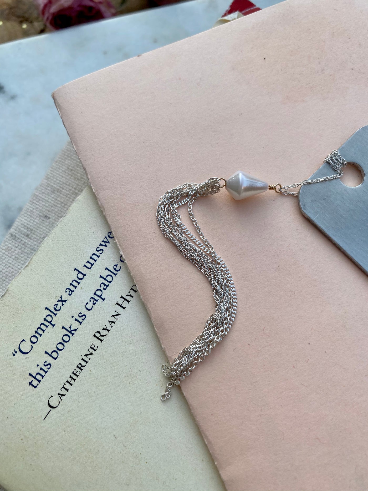 The Custom Silver Bookmark