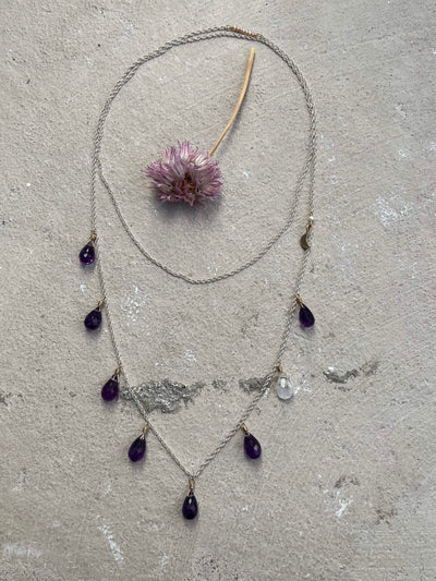 Balance Amethyst Necklace