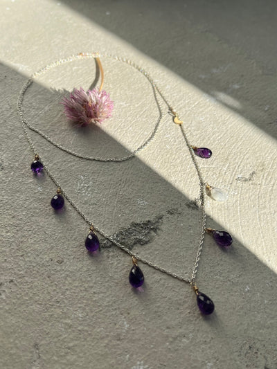 Balance Amethyst Necklace