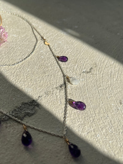 Balance Amethyst Necklace