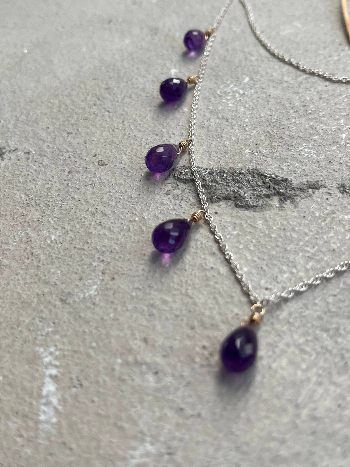 Balance Amethyst Necklace
