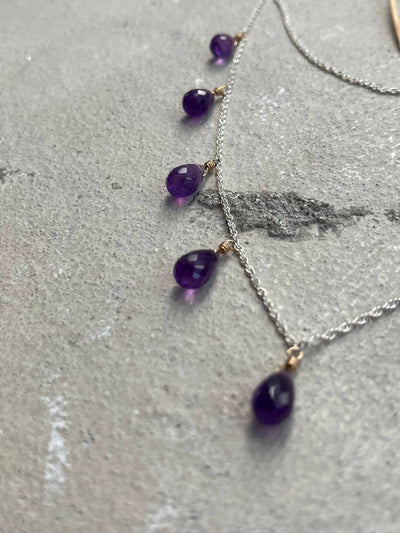 Balance Amethyst Necklace