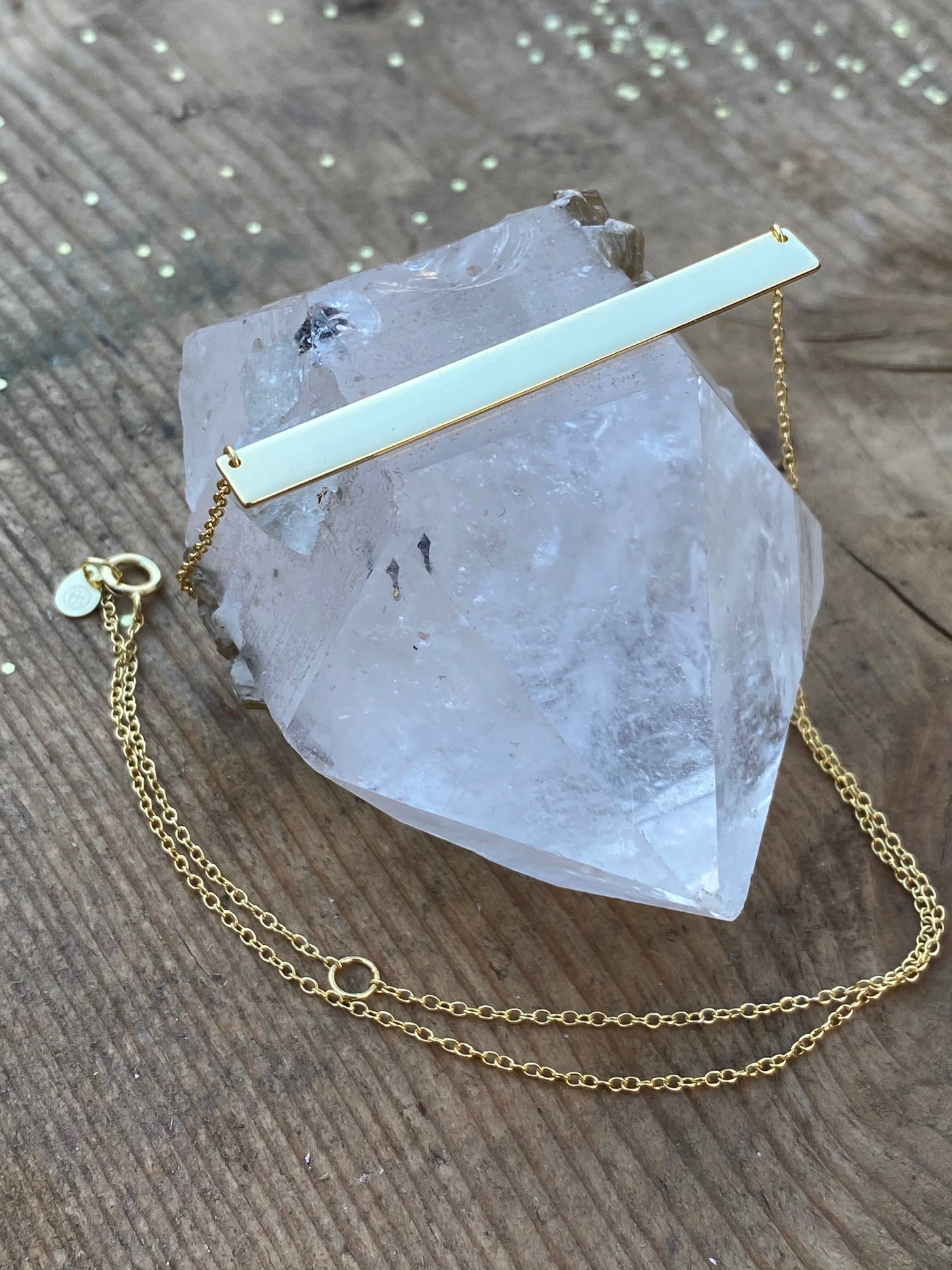Large Layering Bar Necklace