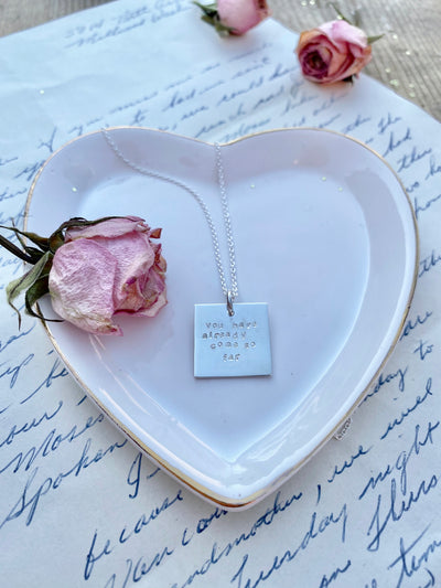 The Personalized Love Note Necklace