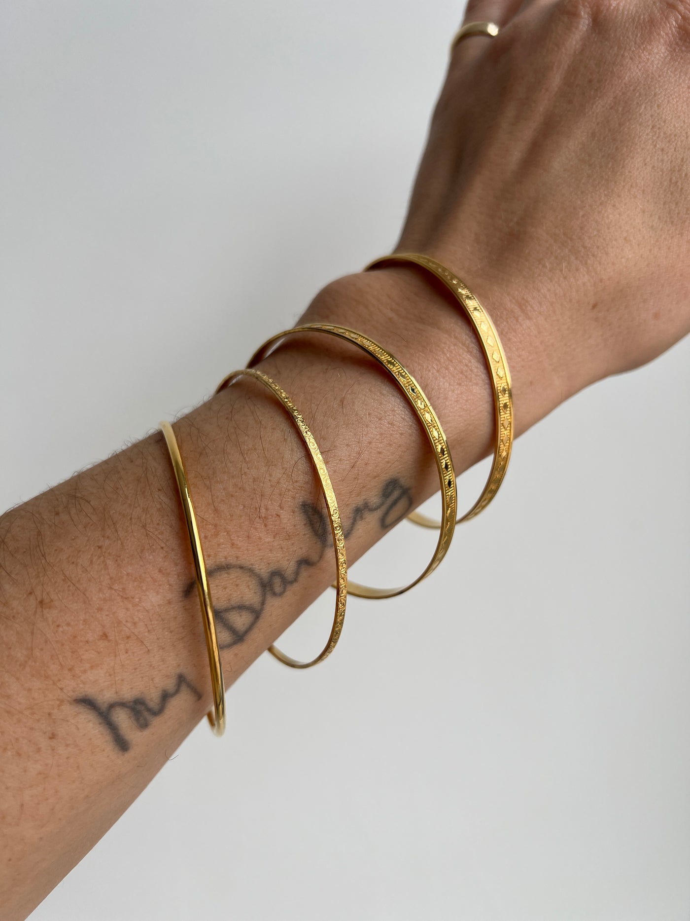 Smooth Gold Filled Bangle