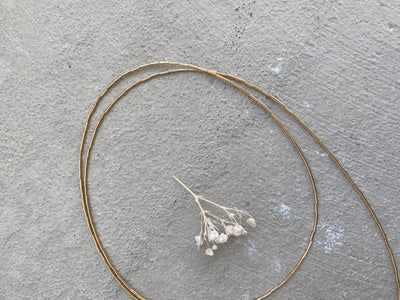 Gold Citrine Necklace