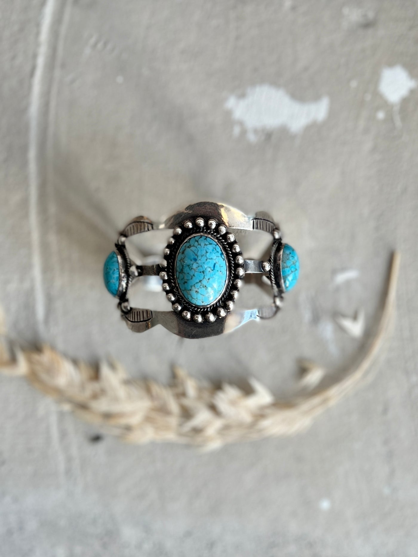 Vintage Turquoise Cuff