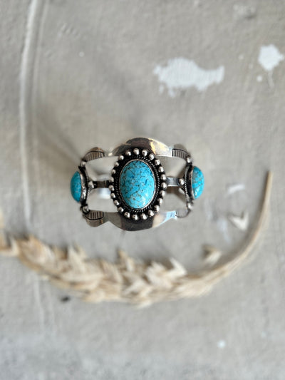 Vintage Turquoise Cuff