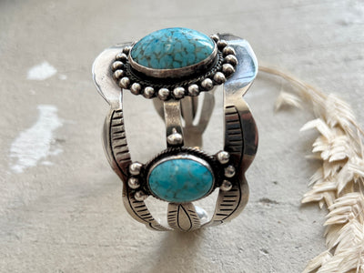 Vintage Turquoise Cuff