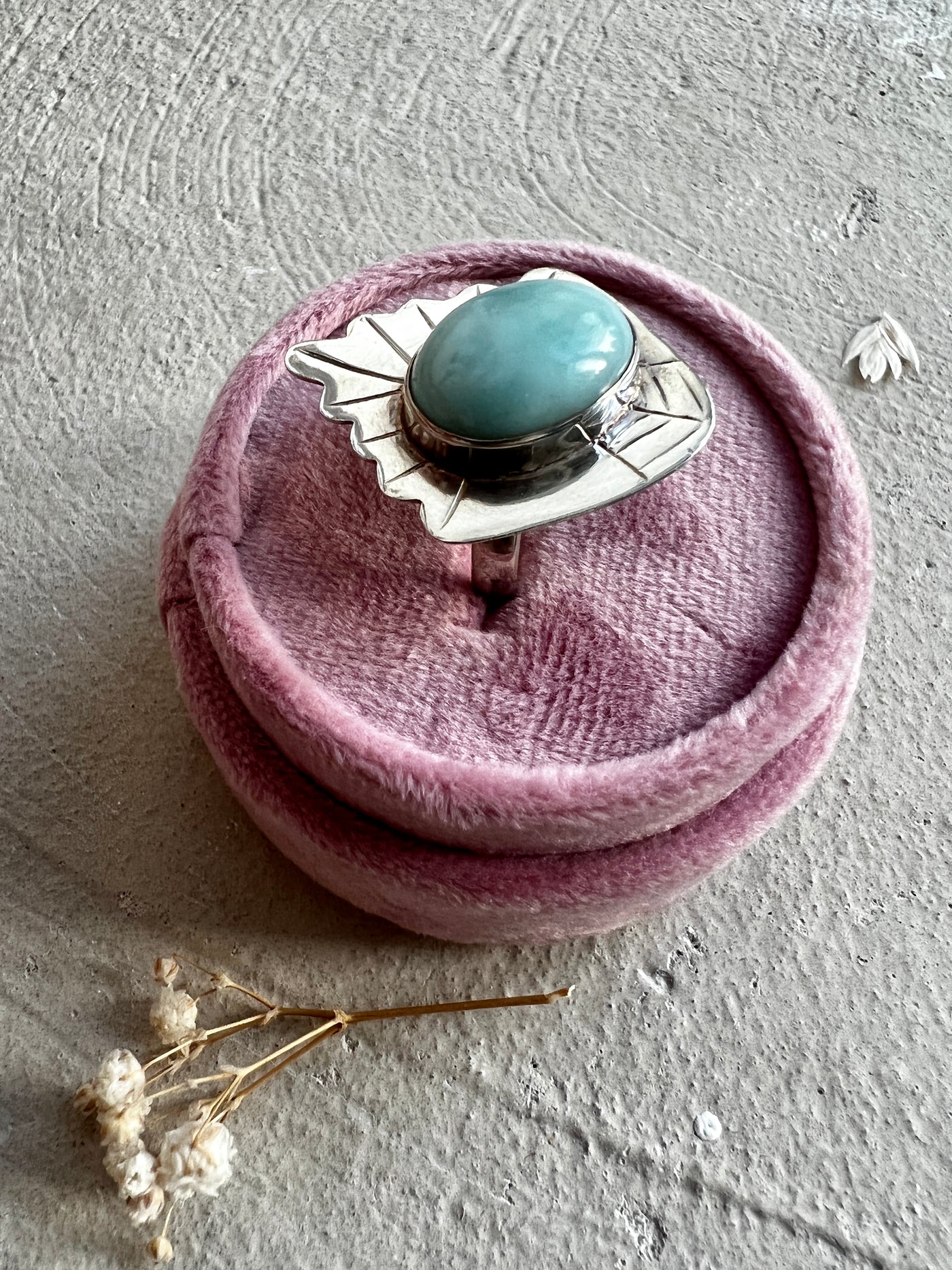 Vintage Larimar Ring