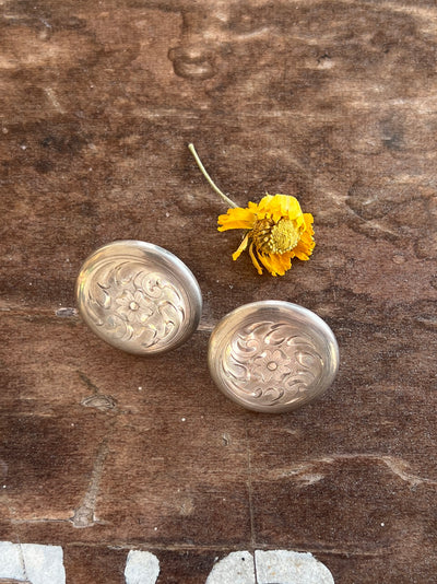 Vintage Sterling Silver Earrings