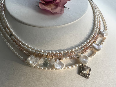 One of a Kind Layered Pearl Necklace