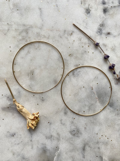 Essential Large Gold Filled Hoop