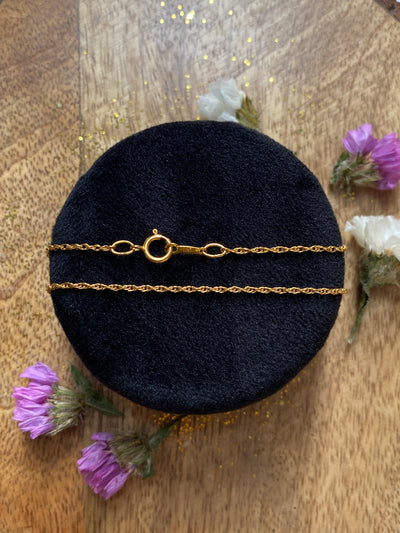 Yellow Gold Filled Rope Chain from Anice