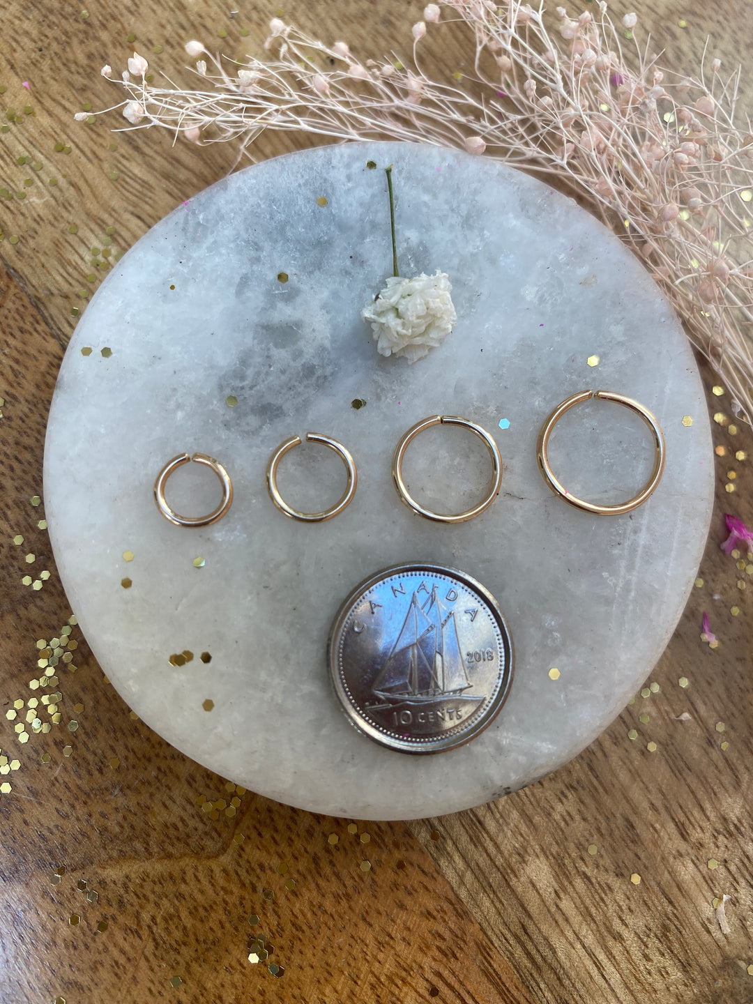 10K Gold Nose Ring | Anice Jewellery