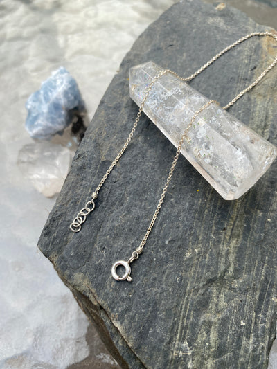 Dainty Silver Cable Chain Anklet