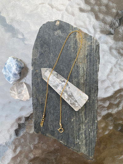Dainty Gold Filled Cable Chain Anklet