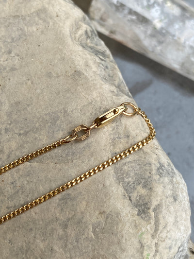 10K Yellow Gold Curb Chain - Thick
