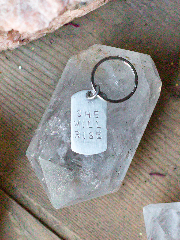 SHE WILL RISE | Wearable Love Note | Anice Jewellery